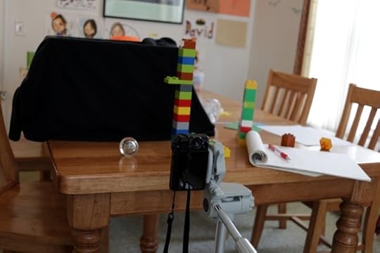 Set-up for an experiment that didn't work.
