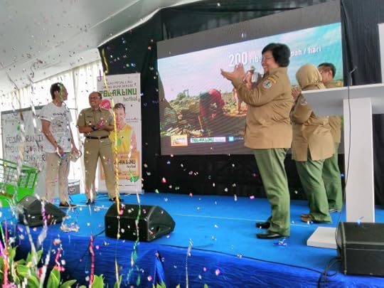 Peresmian iklan layanan masyarakat peduli lingkungan