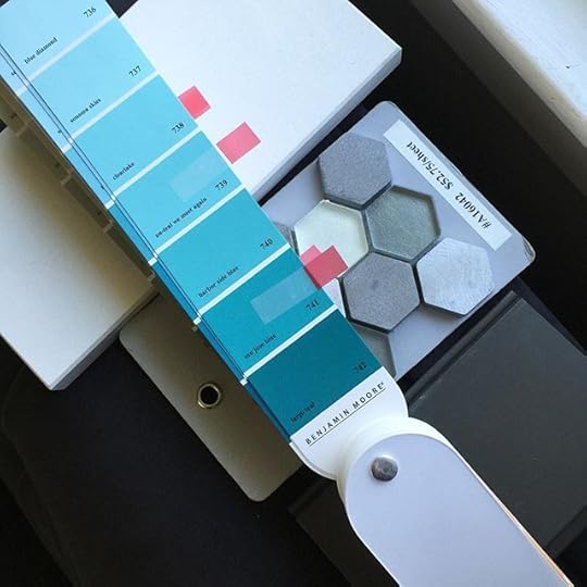 I'm thinking... Teal for the kitchen. #renovations #kitchenremodel #dailyphoto #365days #ig2016