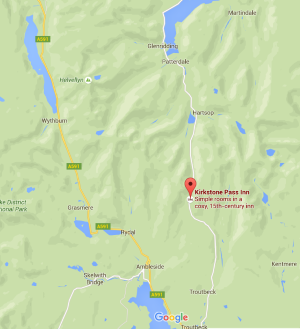 Map - the Kirkstone Pass