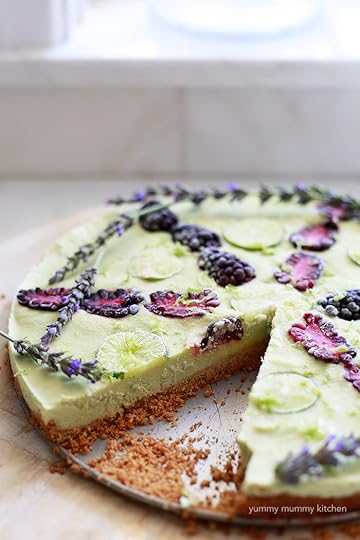healthy vegan key lime pie