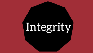 Integrity business culture value