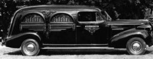 Hearse 1933 Pierce Arrose