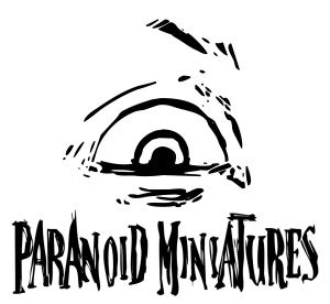 Paranoid Miniatures Logo