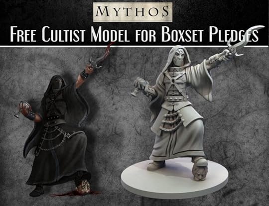 Free Cultist Model for Mythos Boxset Pledges