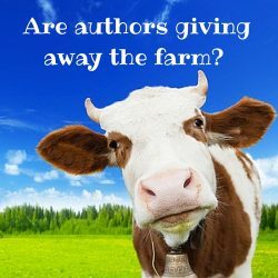 Are authors giving away the farm-