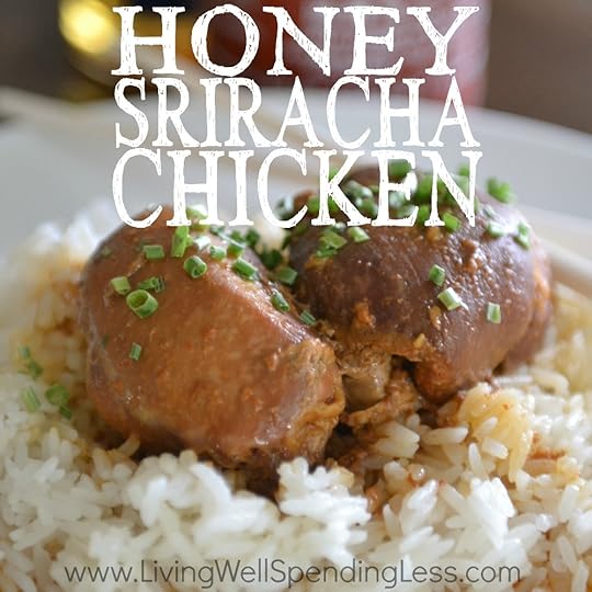 Honey Sriracha Chicken Square