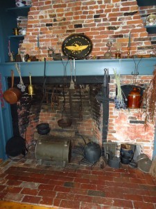 Lea's Kitchen Fireplace