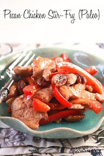 Pecan Chicken Stir Fry Recipe via DeliciouslyOrganic.net