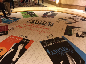 The registration area floor!