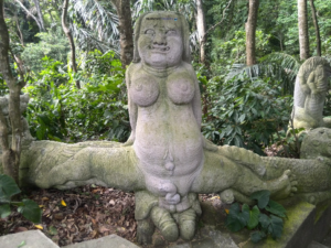 Ubud Monkey Forest Review 9 - Statue - Survive Travel