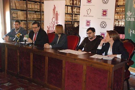 Presentación del V premio internacional Ciudad Úbeda (Facebook del CINHDe)