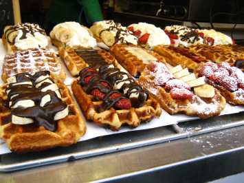 tourist waffles