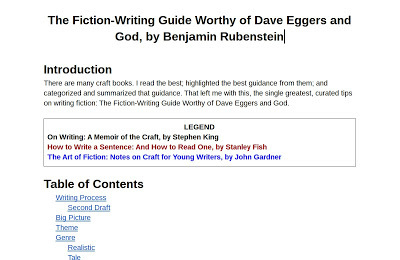 the best and curated guide on writing fiction stories
