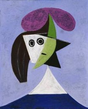 Woman in a Hat (Olga) by Pablo Picasso, 1935; Centre Pompidou, Paris. Musée national d’art moderne © Succession Picasso/DACS London, 2016 Photo: Centre Pompidou, MNAM-CCI, Dist. RMN-Grand Palais/Rights reserved