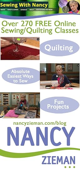 Watch Sewing With Nancy Zieman Online at NancyZieman.com