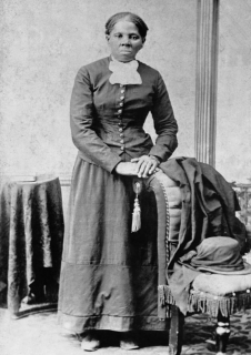 ca. 1860s --- A portrait of Harriet Tubman (ca. 1820-1913). Tubman, herself an escaped slave, helped hundreds of slaves escape the South by means of the Underground Railroad. She nursed Union troops during the Civil War and took on spying missions at great personal risk. She is known as the 