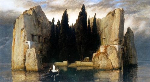 Böcklin_Die Toteninsel Dritte Version 1883