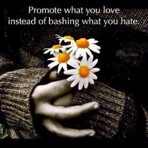 promote what you love