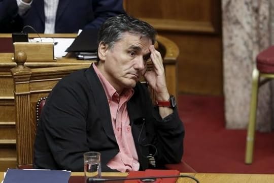 Greek Finance Minister Euclid Tsakalotos in Athens, Greece, October 16, 2015. REUTERS/Michalis Karagiannis