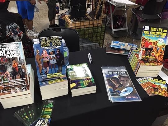 Table Setup at Great Philly Comic Con