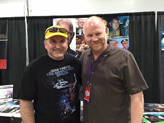 Phil meets Glenn Morshower