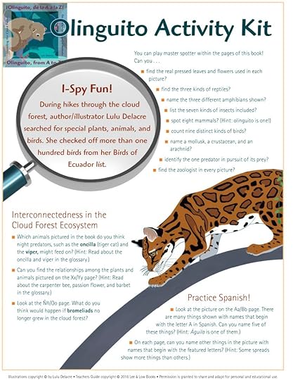 How to Be an Explorer in Your Own Backyard: The Olinguito Activity Kit and Teacher’s Guide