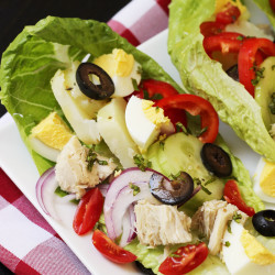 nicoise salad wraps GCE