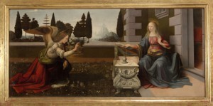 Michael Gelb speaking at the Uffizi Gallery in Florence