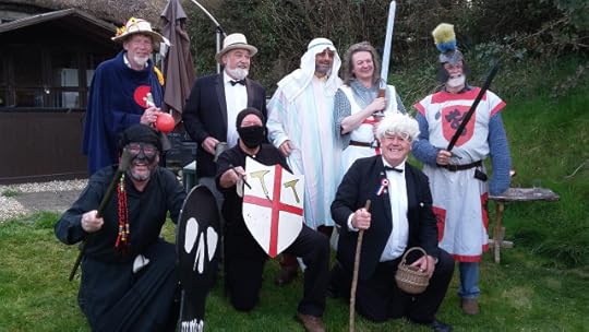 Fun at the Pace Egging Play. Another fun thing! Thanks to Shirley Denford for the photo