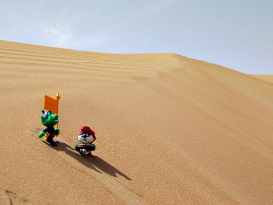…sand or sun…but no water…