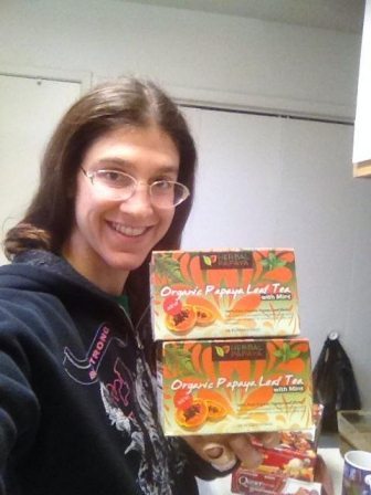 herbal papaya tea pic 2