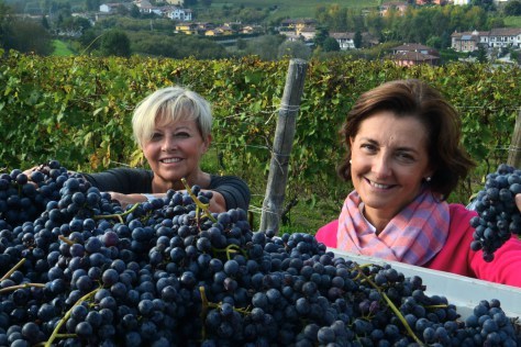 The Oddero sisters: Mariavittoria (left) mother of Isabella Boffa Oddero, and Mariacristina, mother of Pietro Viglino Oddero. Photo credit - Elisabetta Vacchetto