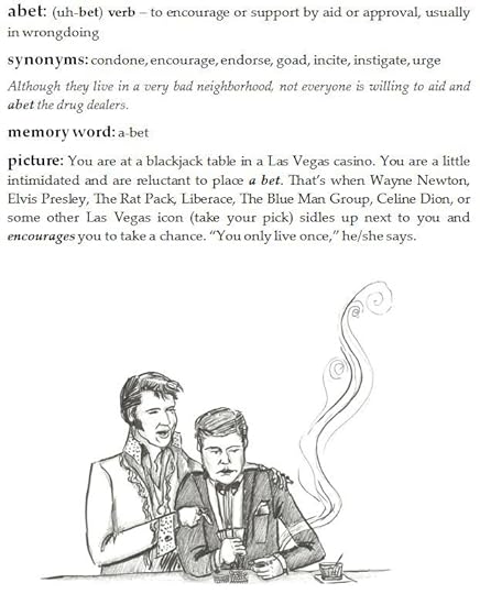 Werdnerd's mnemonic for ABET from Visualize Your Vocabulary vol. 1