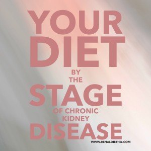 diet by stage of ckd