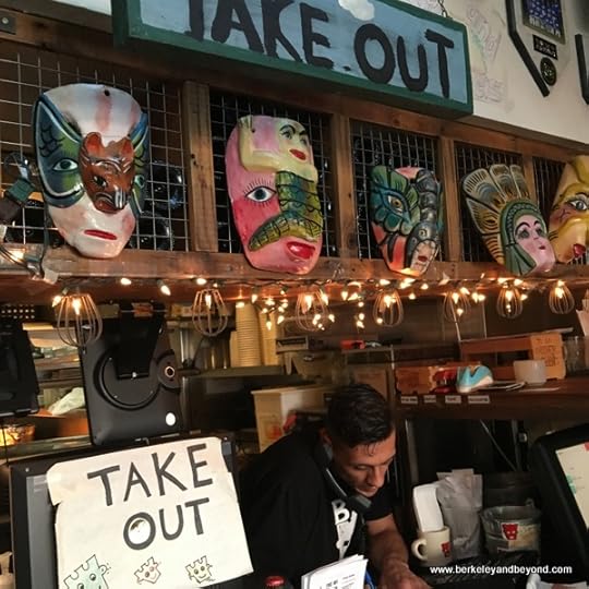 take-out counter at kayndaves in Pacific Palisades, California