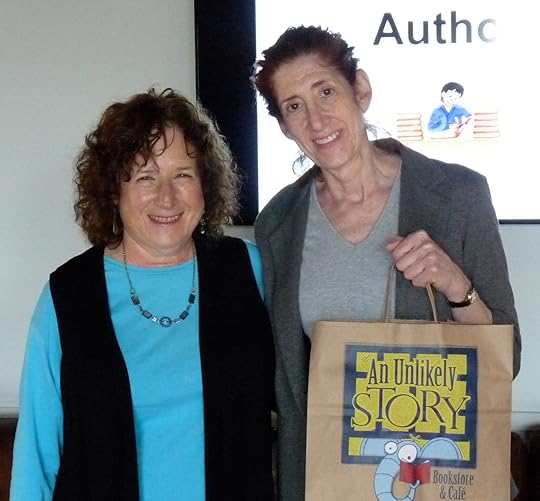 It was great to have Judy, my friend since before we were even born, in the audience