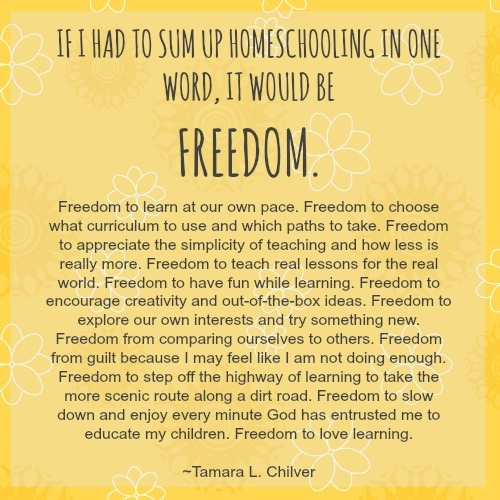 homeschool quote