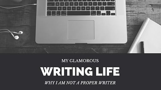 My glamour-filled writing life
