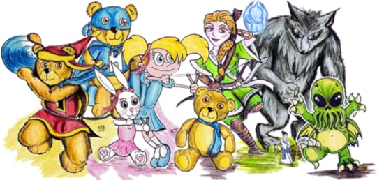 A Handful Of Characters From The Alt World Studios Stories