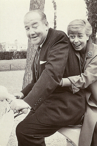 Vespa: Broderick Crawford and Giulietta Masina
