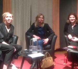 Jenny Jägerfeld, Anna Svedbom och jag.