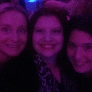 Min förläggare Karin och min agent Anna - mitt DREAMTEAM!