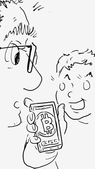 Silly Daddy Cryptocurrency Comic panel 5 by Joe Chiappetta