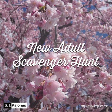 SJ Pajonas New Adult Scavenger Hunt