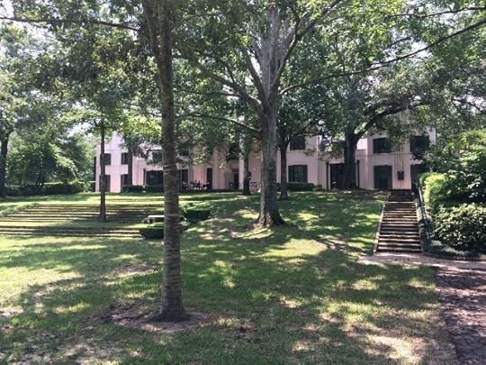 A great view of the Ima Hogg estate in Houston I had the pleasure of touring during my research.
