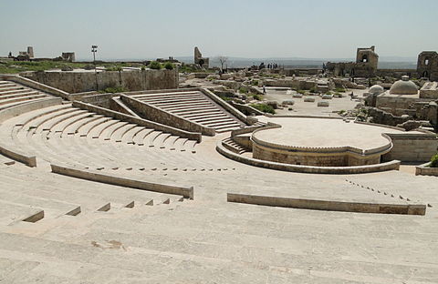 Theater at Citadel of Aleppo