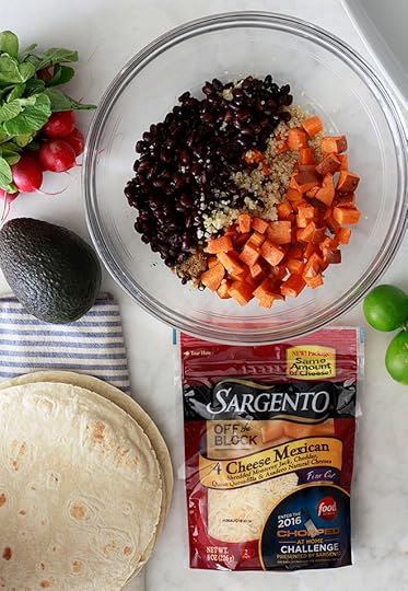 Quinoa, Black Bean and Sweet Potato Enchiladas Recipe