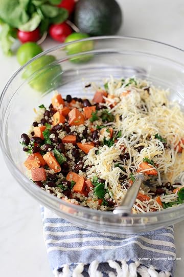 Quinoa, Sweet Potato, and Black Beans