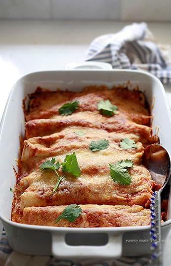 Quinoa Veggie Enchiladas